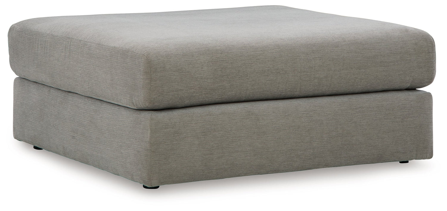 Avaliyah Ash Oversized Accent Ottoman - 5810308 - Bien Home Furniture & Electronics