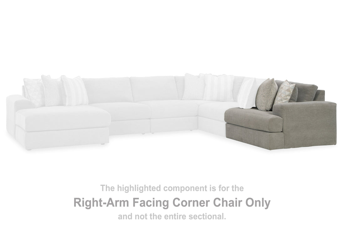 Avaliyah Ash Right-Arm Facing Corner Chair - 5810365 - Bien Home Furniture & Electronics