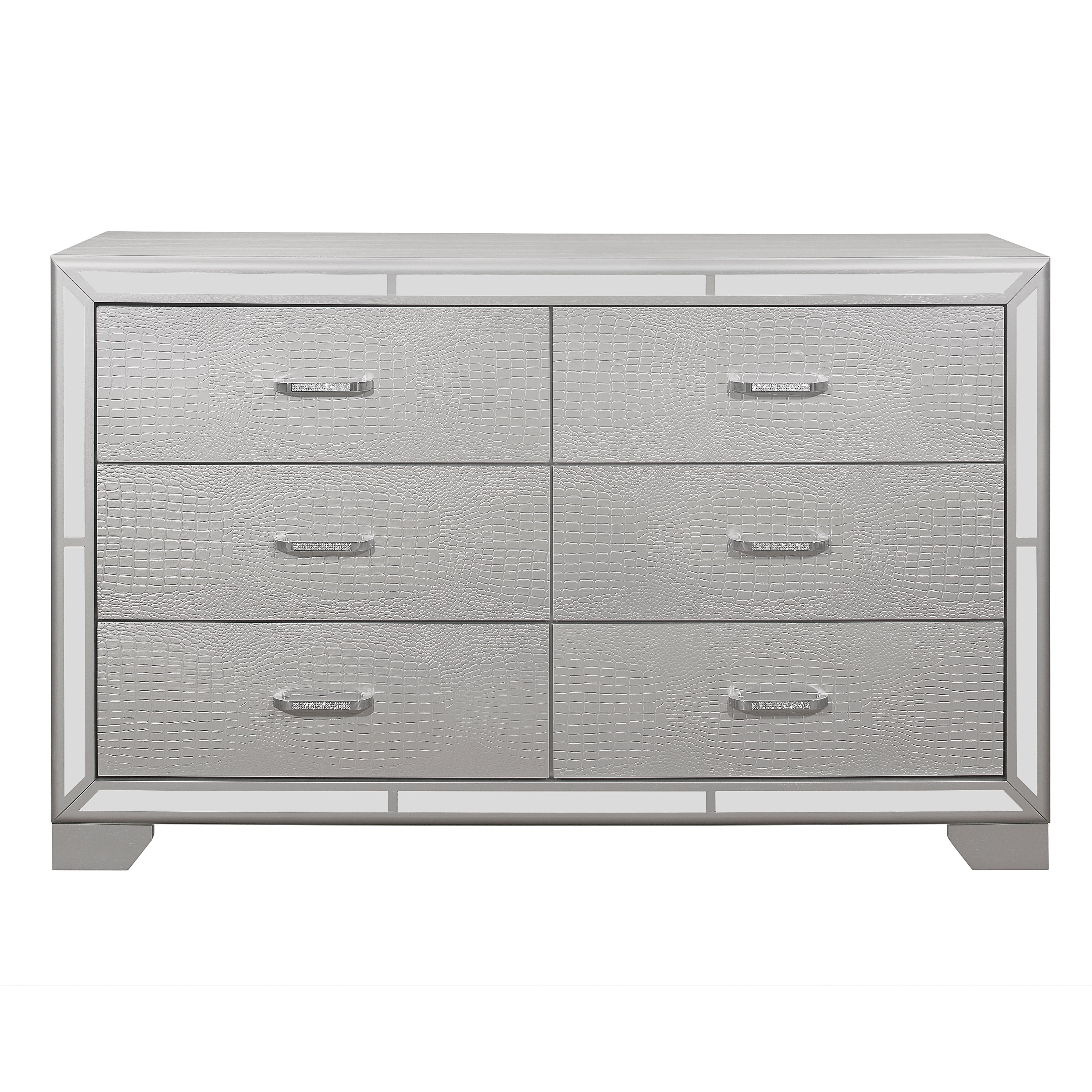 Aveline Silver Dresser - 1428SV-5 - Bien Home Furniture & Electronics