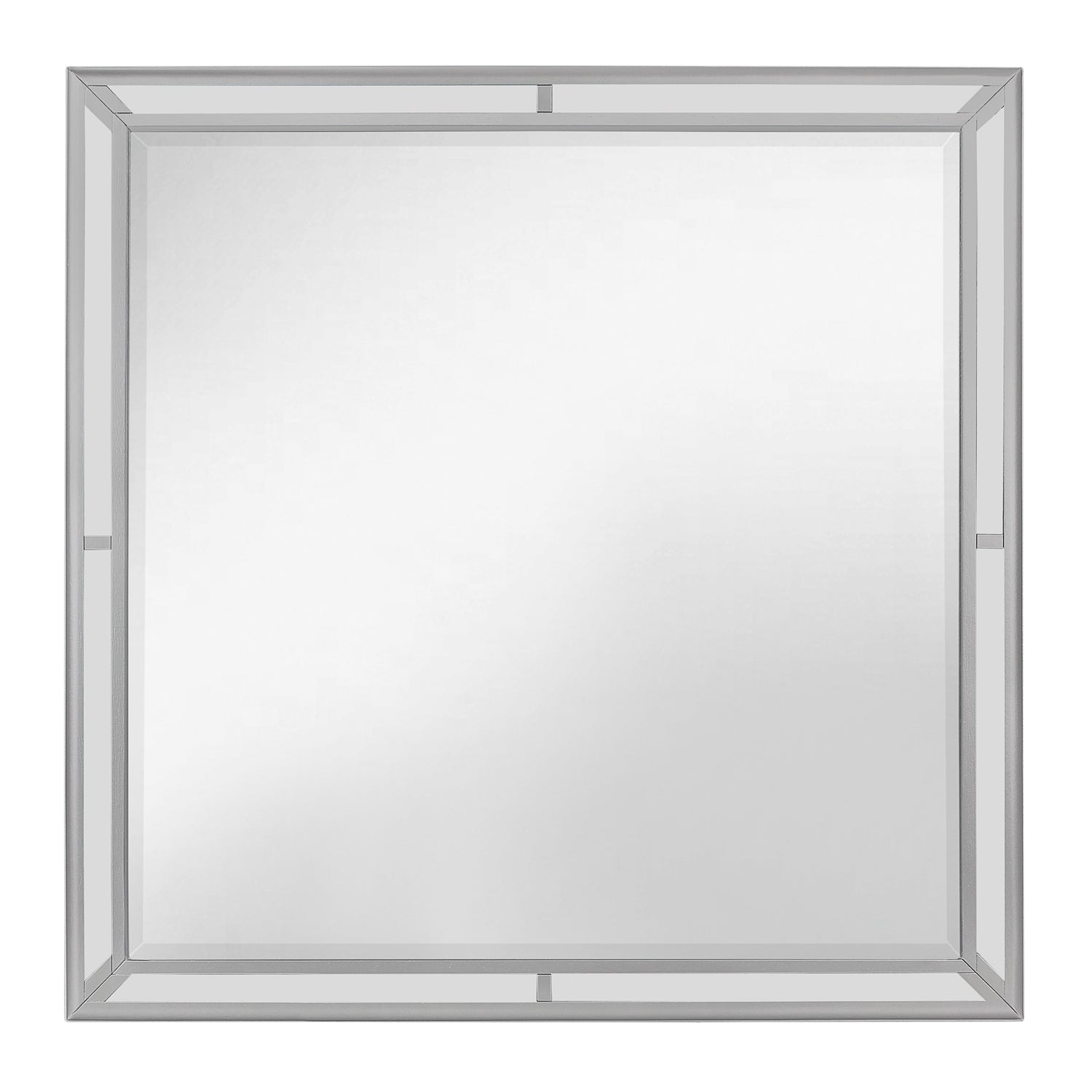 Aveline Silver Mirror (Mirror Only) - 1428SV-6 - Bien Home Furniture & Electronics