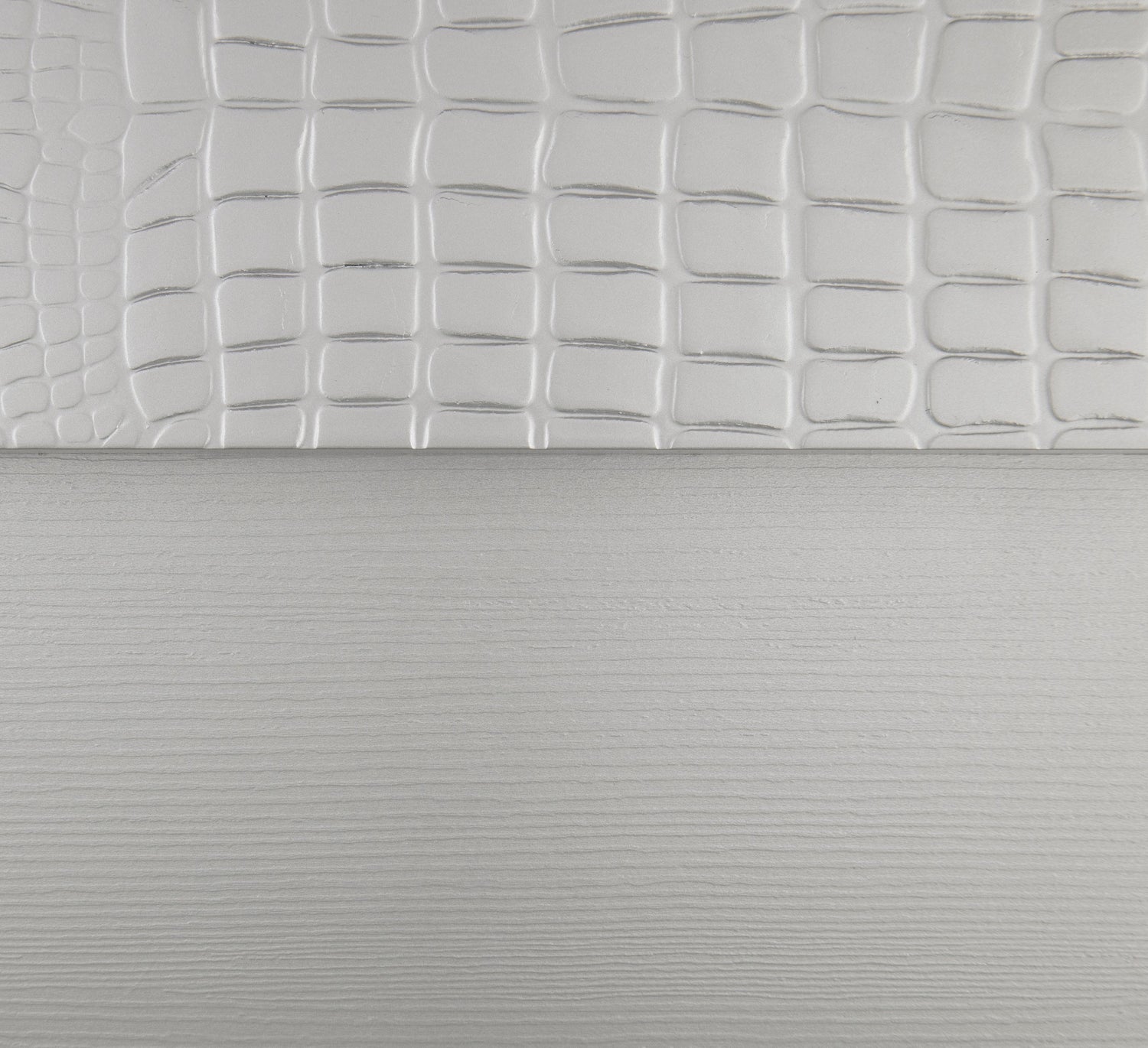 Aveline Silver Queen LED Upholstered Panel Bed - SET | 1428SV-1 | 1428SV-2 | 1428SV-3 - Bien Home Furniture & Electronics