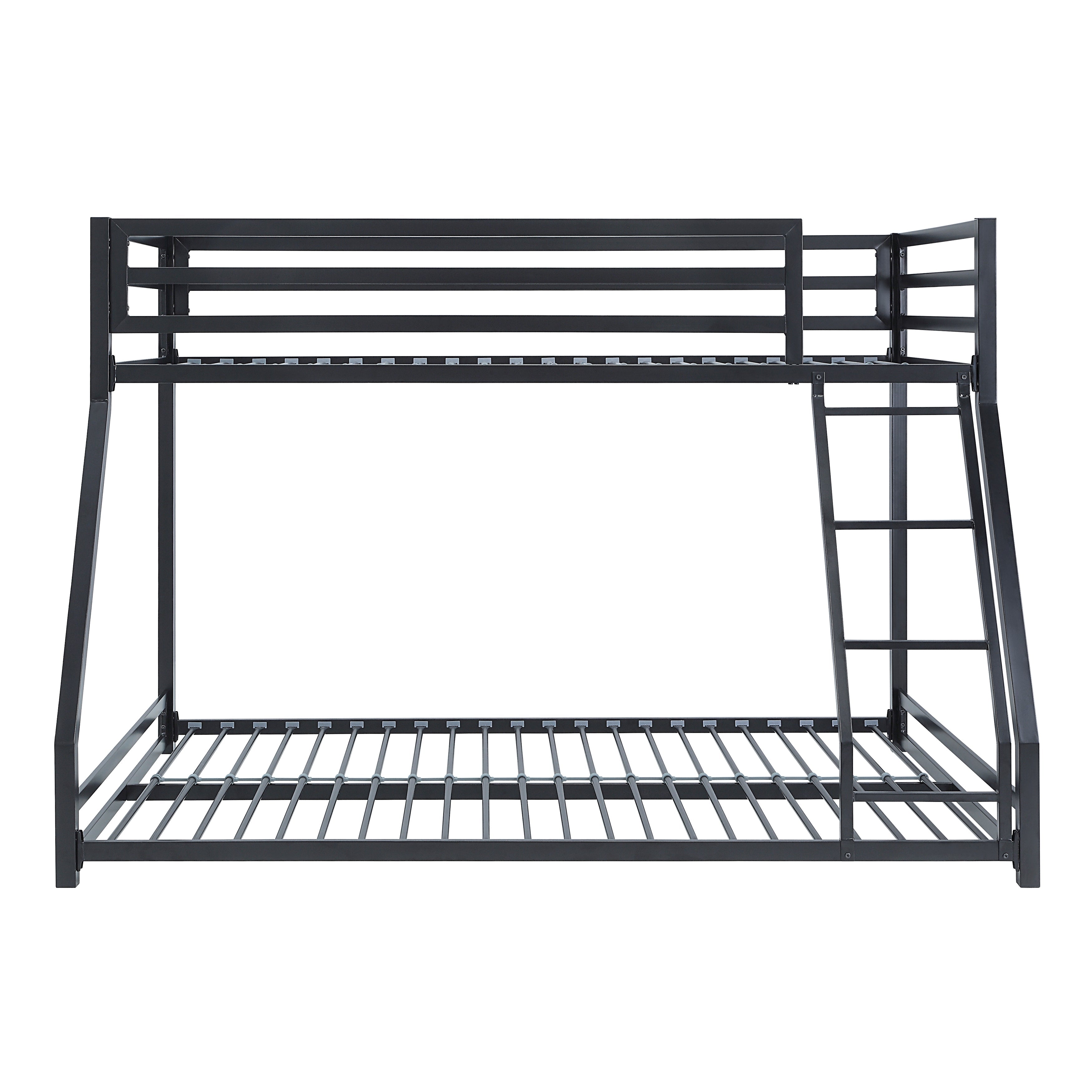 B2010BKTF-1 Twin/Full Bunk Bed - B2010BKTF-1 - Bien Home Furniture & Electronics