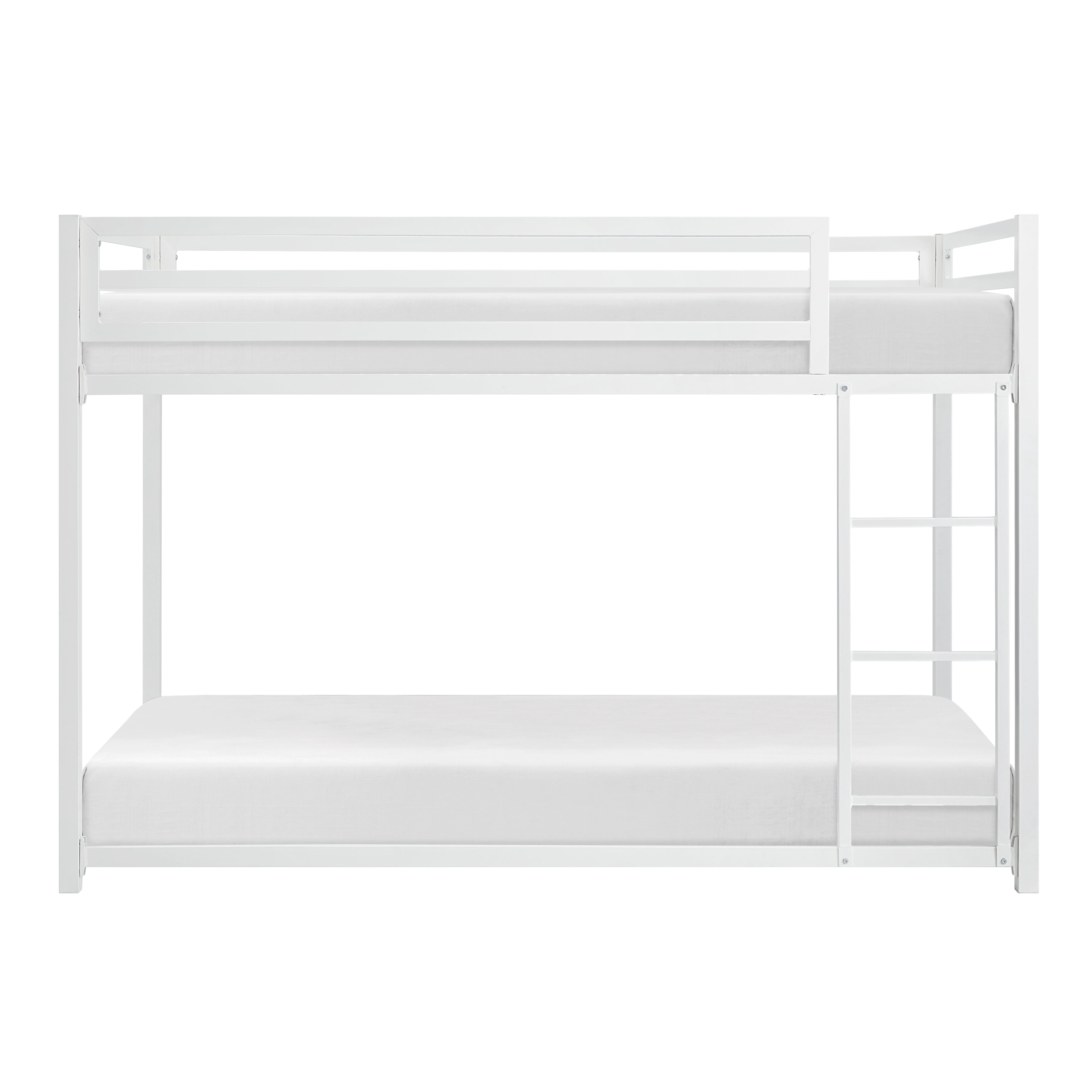 B2010WH-1 Twin/Twin Bunk Bed - B2010WH-1 - Bien Home Furniture &amp; Electronics