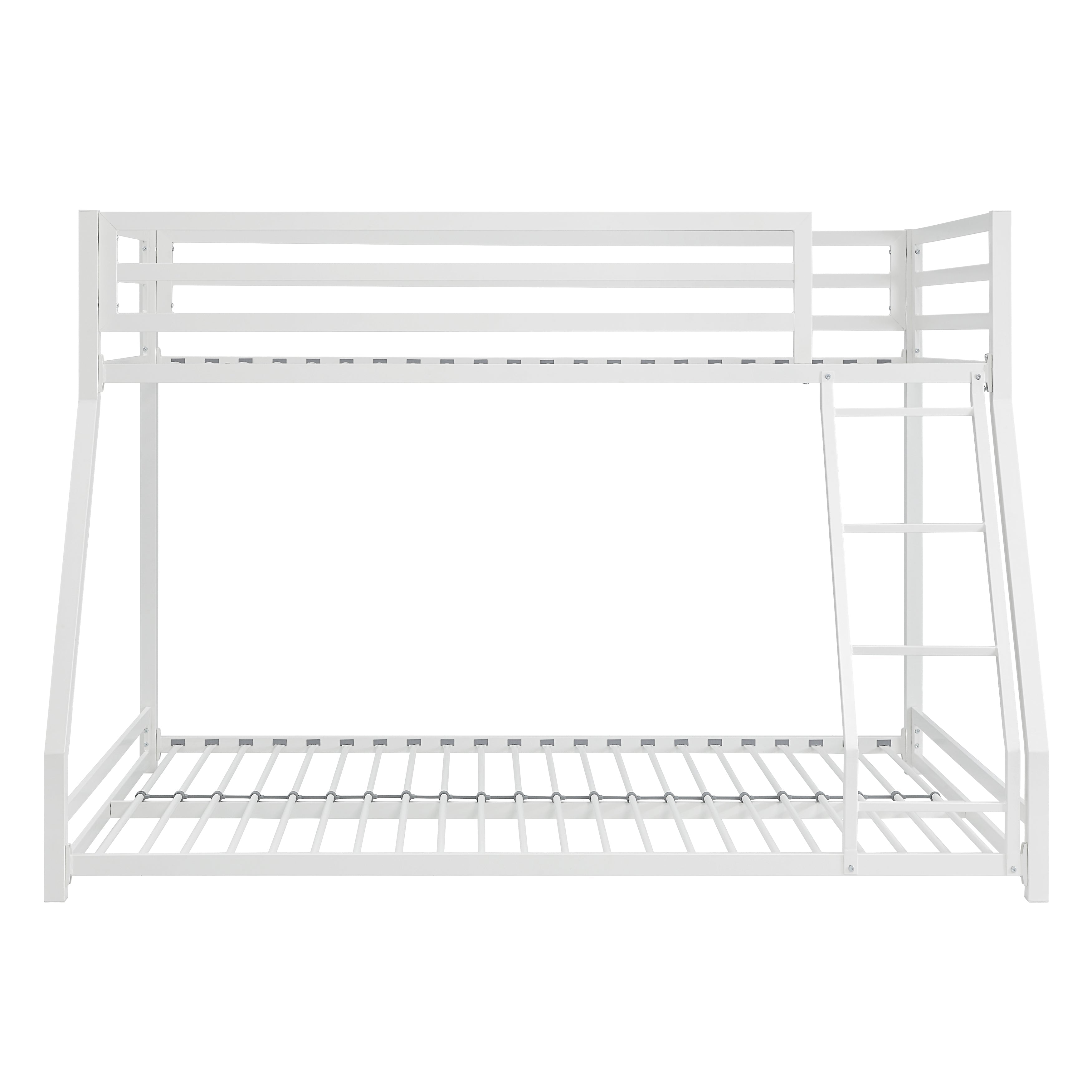 B2010WHTF-1 Twin/Full Bunk Bed - B2010WHTF-1 - Bien Home Furniture & Electronics
