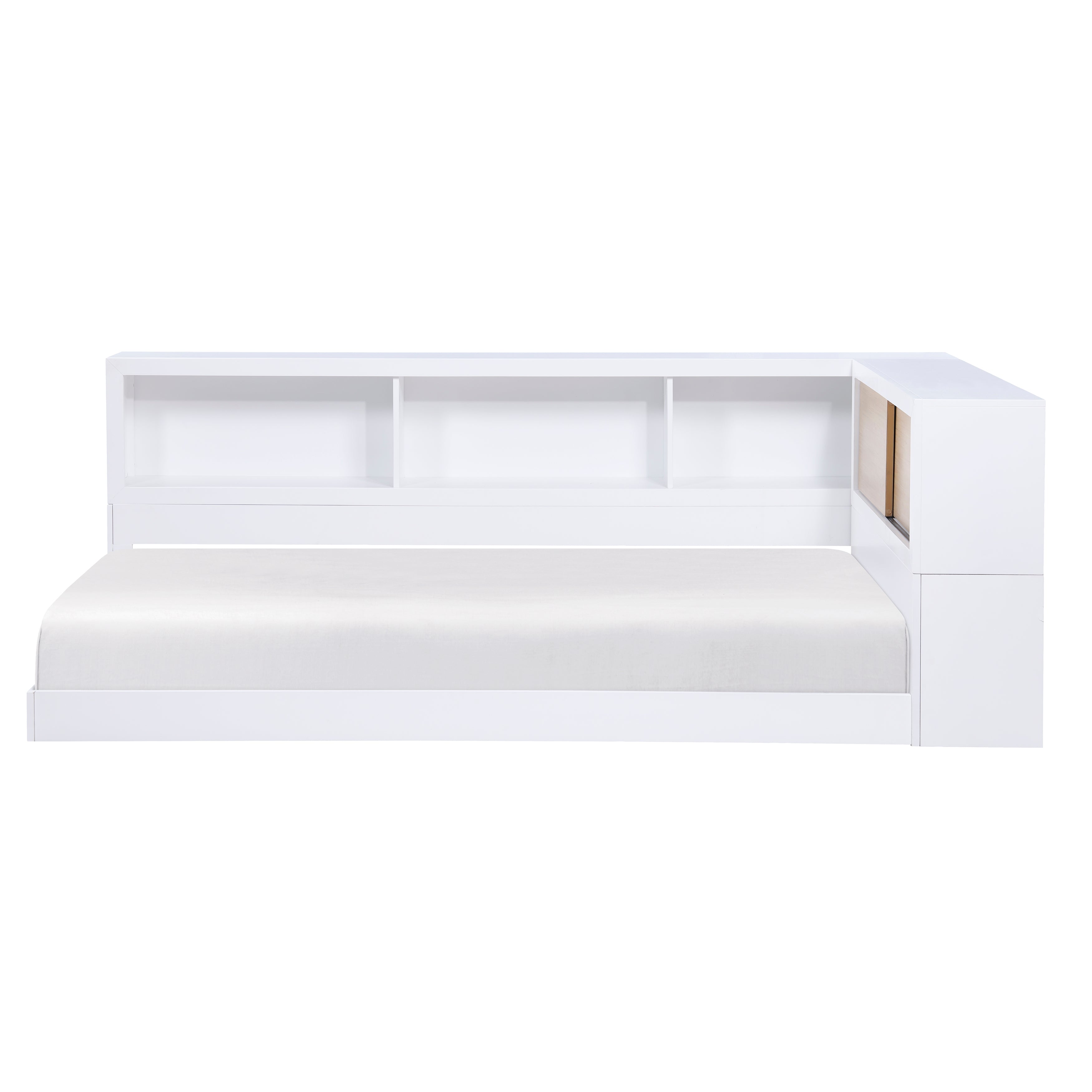 B2012BCT-1BC* (4) Twin Bookcase Corner Bed - B2012BCT-1BC* - Bien Home Furniture & Electronics