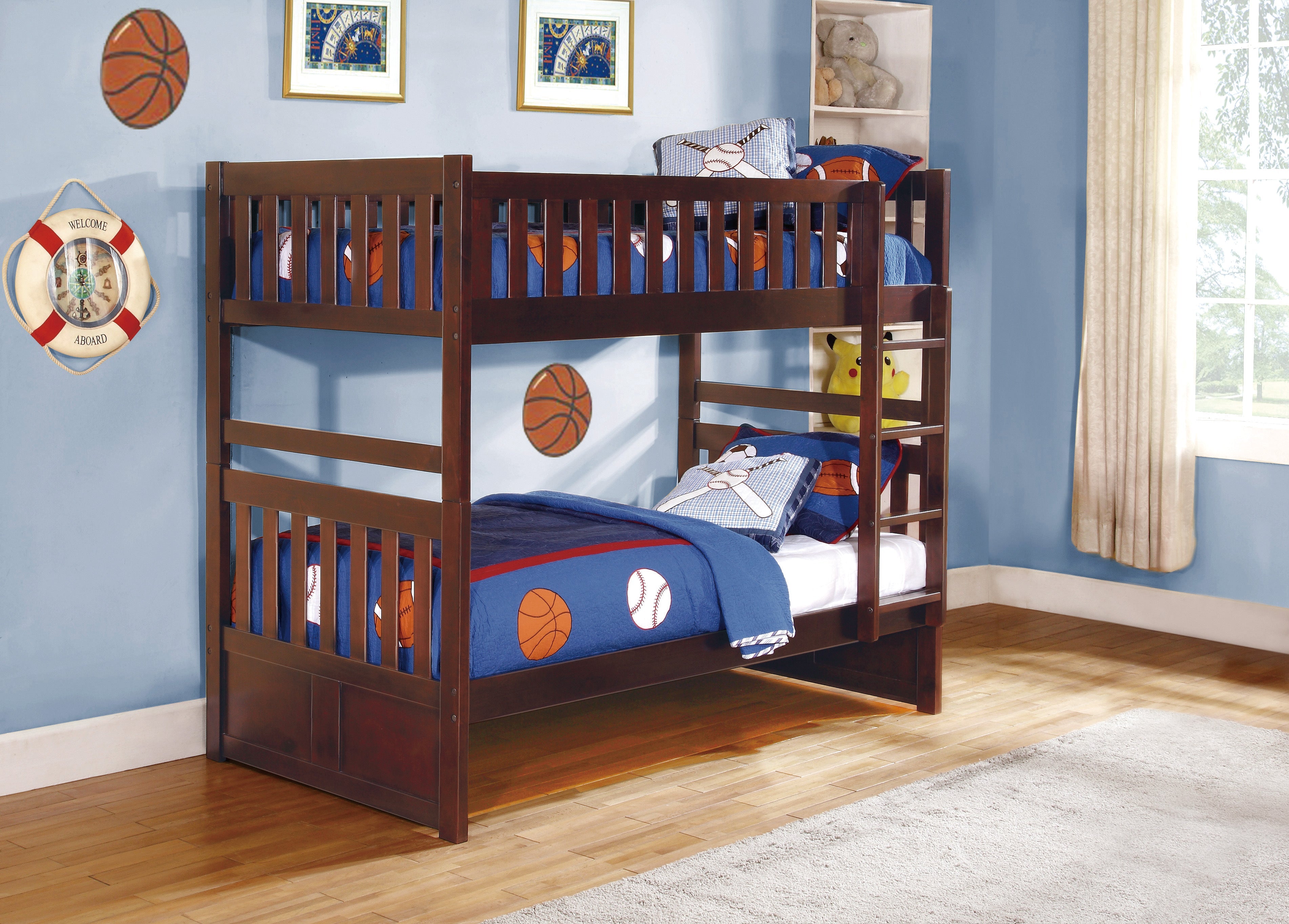 B2013DC-1* (3) Twin/Twin Bunk Bed - B2013DC-1* - Bien Home Furniture & Electronics
