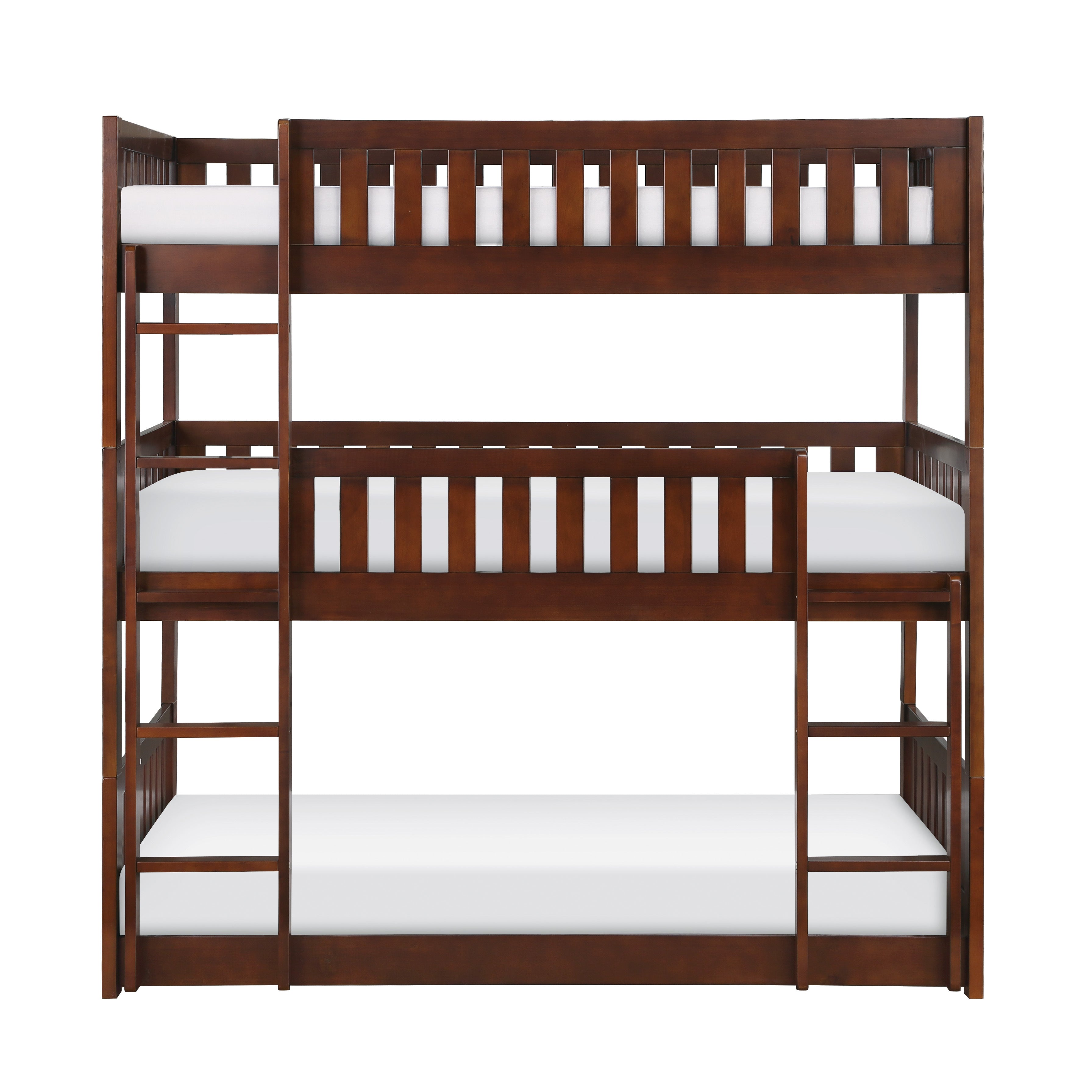 B2013TTTDC-1* (3) Triple Bunk Bed - B2013TTTDC-1* - Bien Home Furniture & Electronics