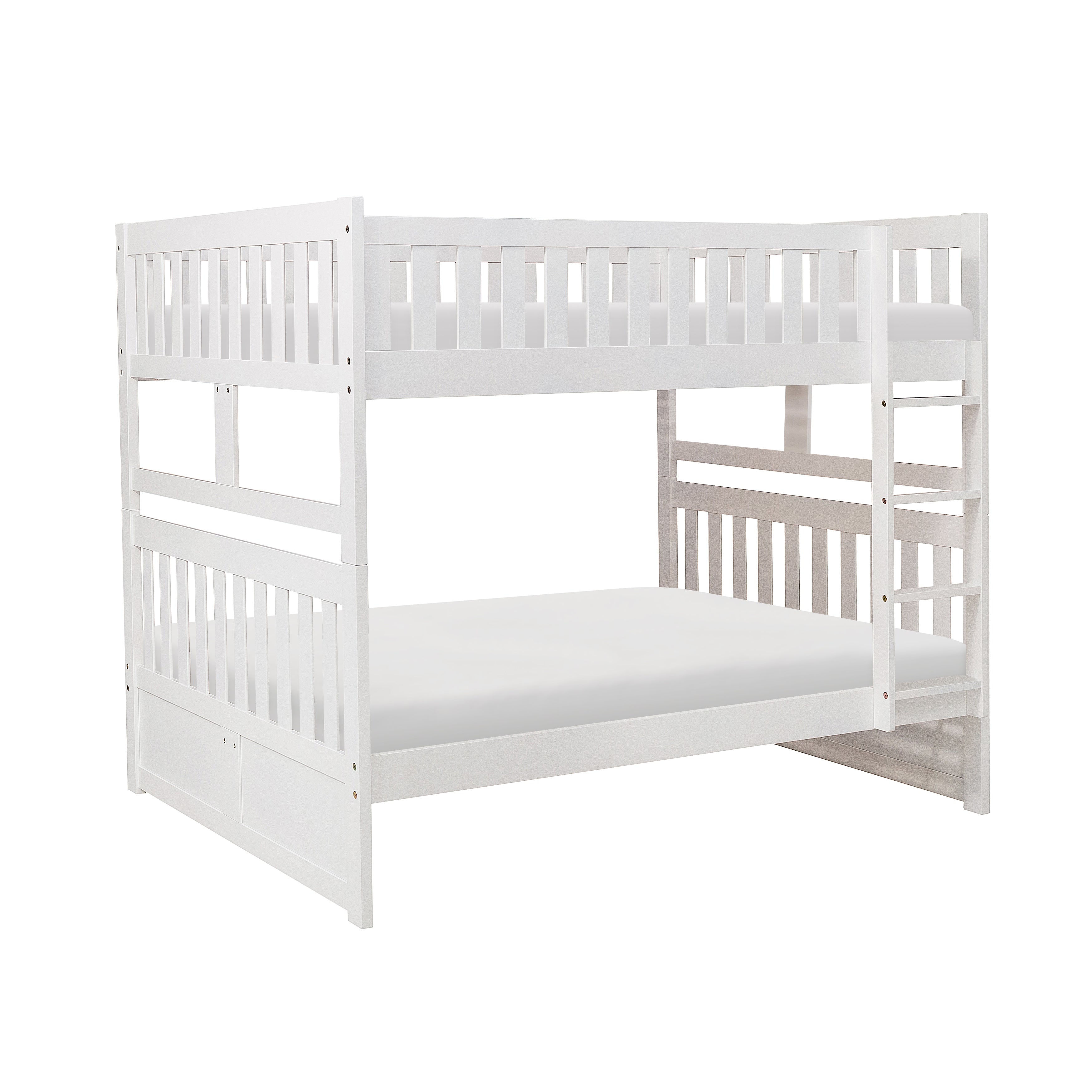 B2053FFW-1* (3) Full/Full Bunk Bed - B2053FFW-1* - Bien Home Furniture & Electronics