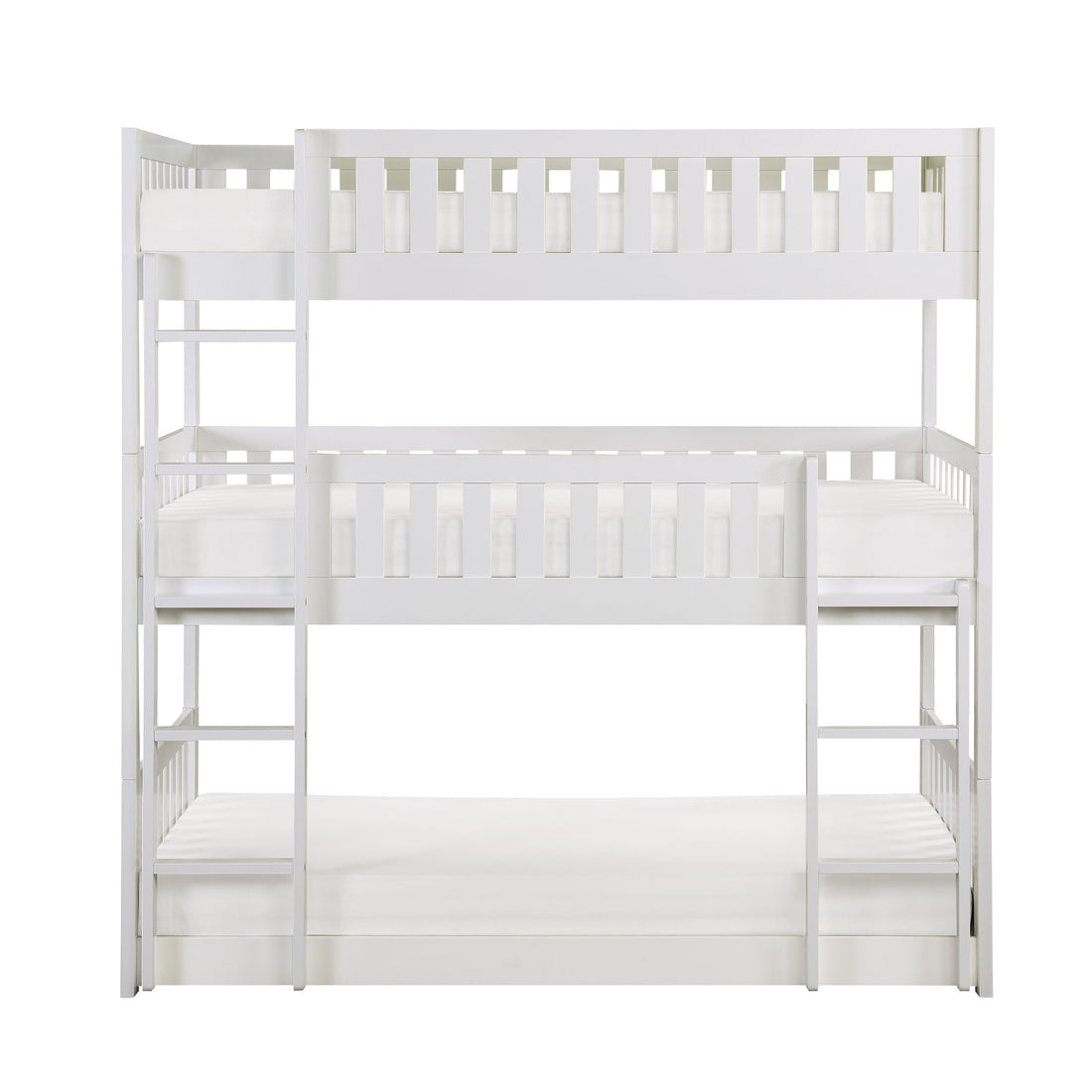 B2053TTTW-1* (3) Triple Bunk Bed - B2053TTTW-1* - Bien Home Furniture & Electronics