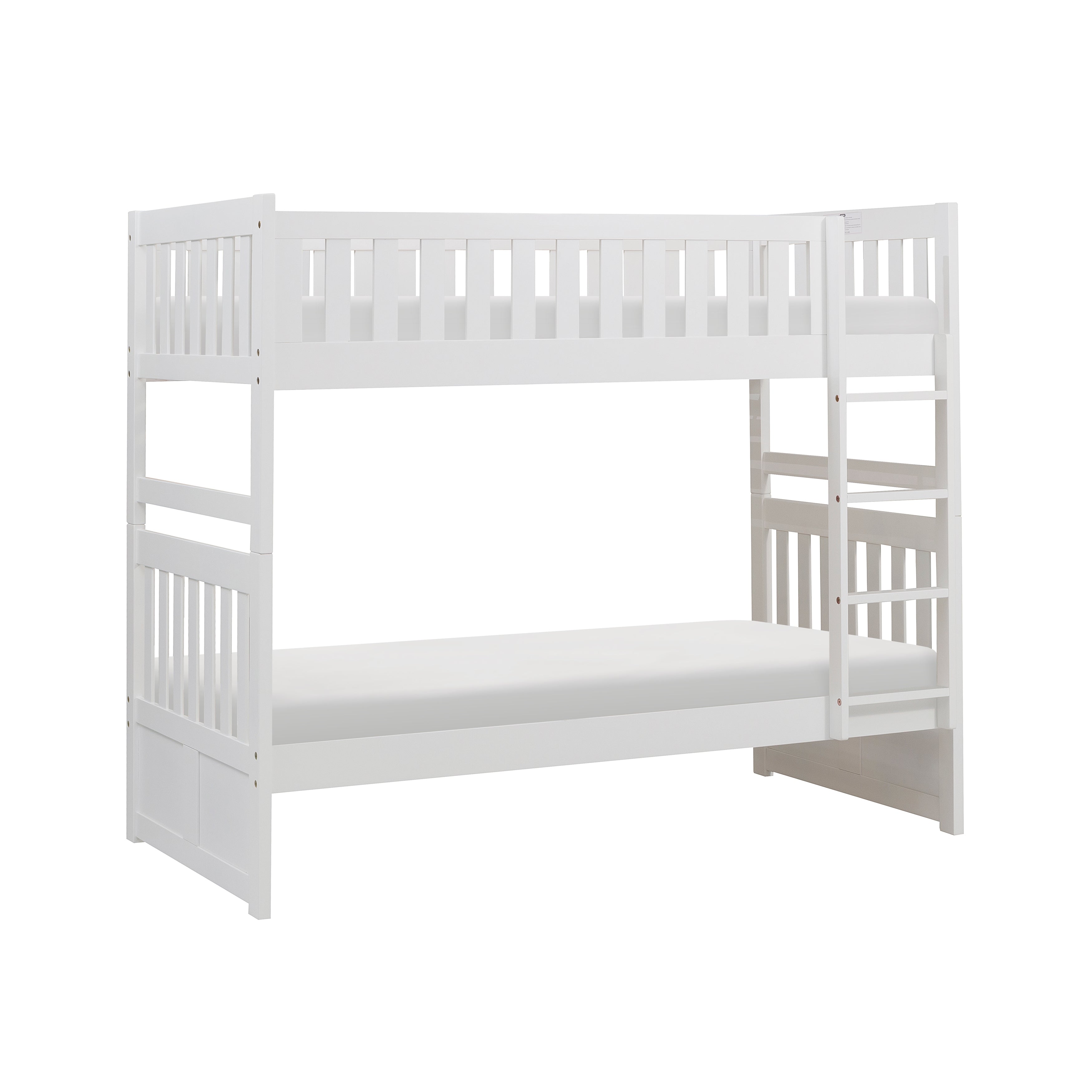 B2053W-1* (3) Twin/Twin Bunk Bed - B2053W-1* - Bien Home Furniture & Electronics