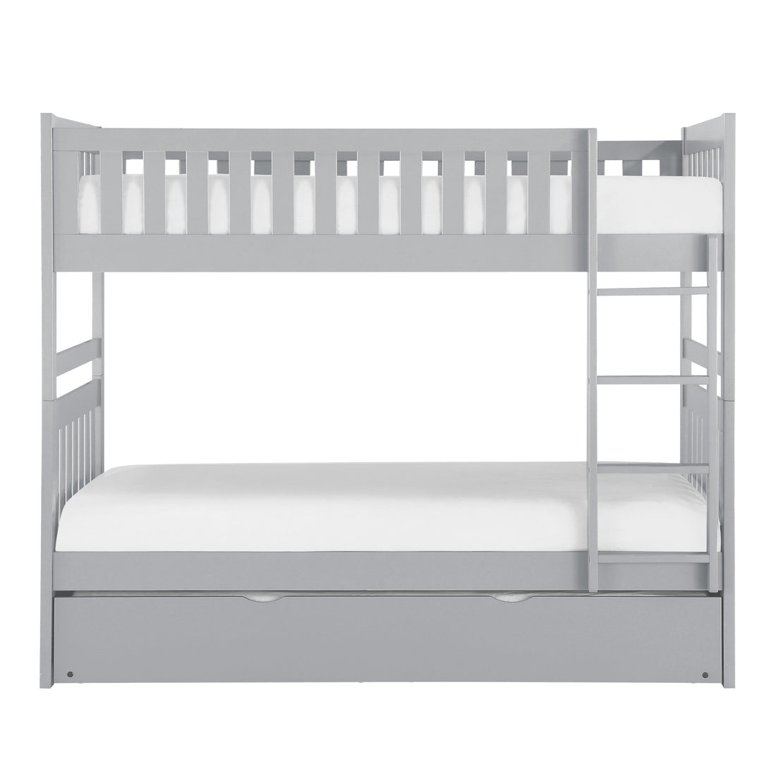 B2063-1*R (4) Twin/Twin Bunk Bed with Twin Trundle - B2063-1*R - Bien Home Furniture & Electronics