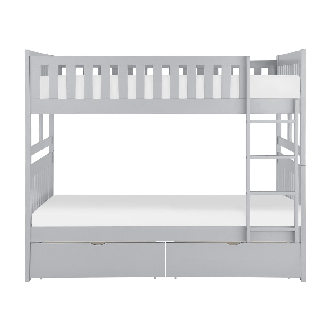 B2063FF-1*T (4) Full/Full Bunk Bed with Storage Boxes - B2063FF-1*T - Bien Home Furniture & Electronics