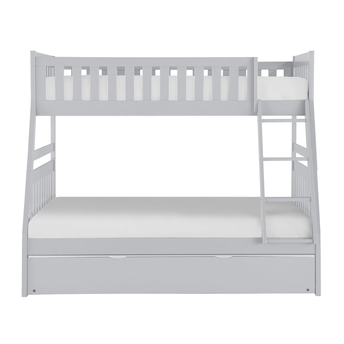 B2063TF-1*R (4) Twin/Full Bunk Bed with Twin Trundle - B2063TF-1*R - Bien Home Furniture & Electronics