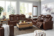 Backtrack Chocolate Power Reclining Living Room Set - SET | U2800415 | U2800418 | U2800413 - Bien Home Furniture & Electronics