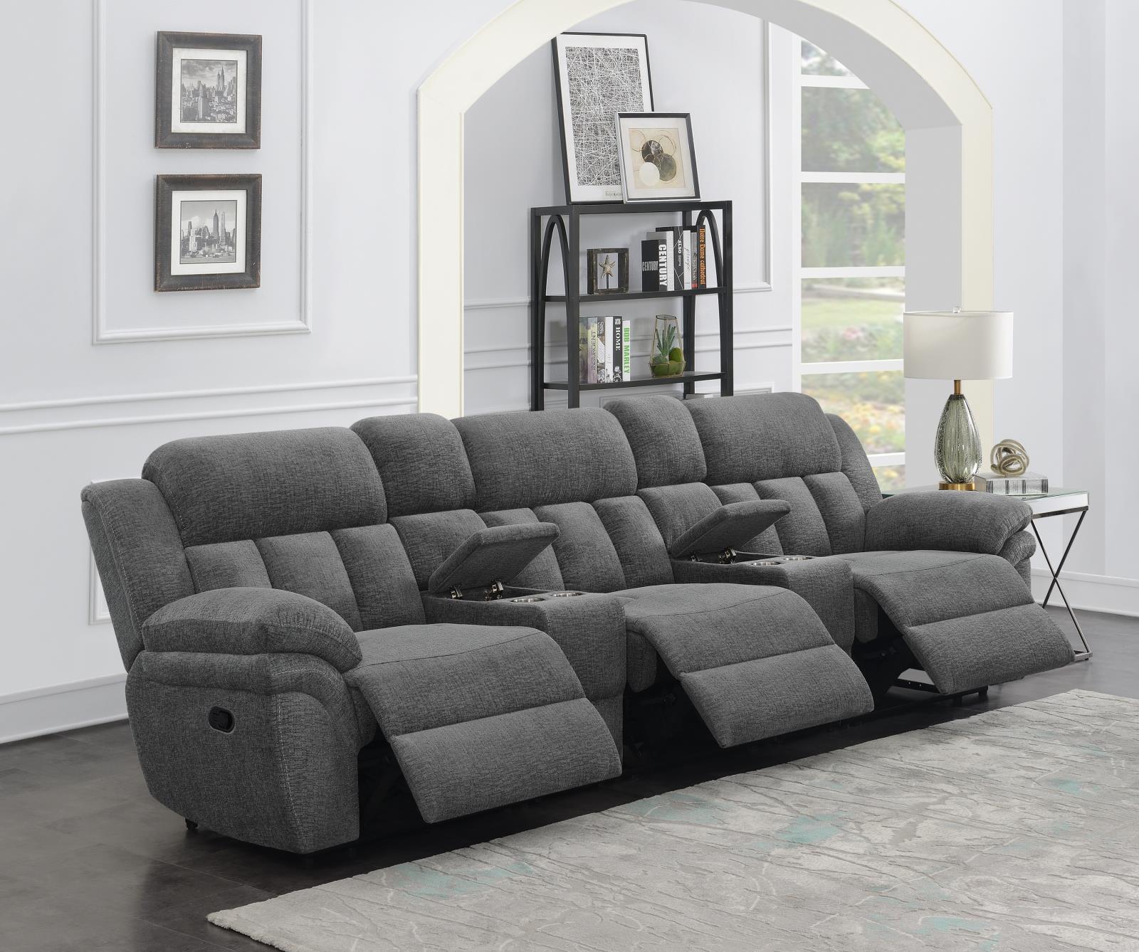 Bahrain Motion 3-Seater Home Theater - 609541T - Bien Home Furniture & Electronics