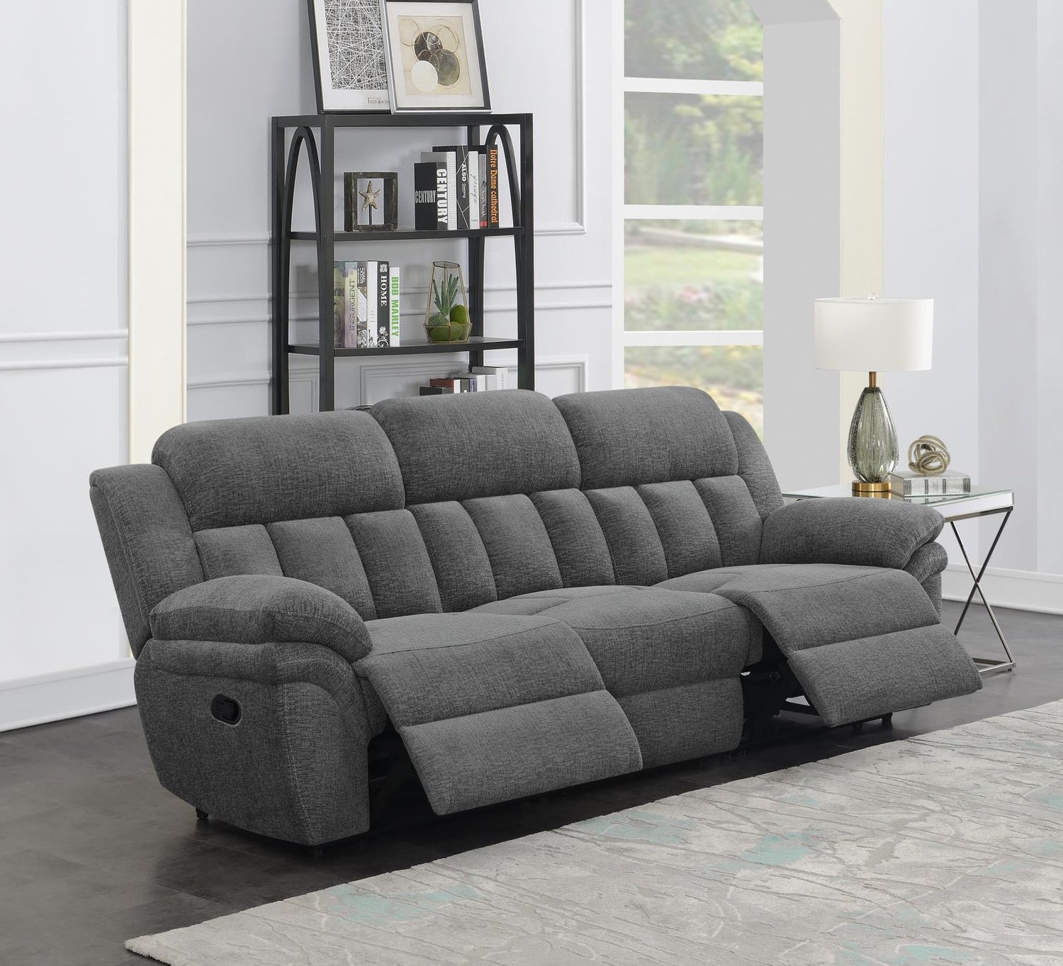 Bahrain Motion 3-Seater Motion Sofa - 609541 - Bien Home Furniture & Electronics