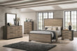 Baker Brown/Light Taupe Panel Bedroom Set - SET | 224461Q | 224462 | 224465 - Bien Home Furniture & Electronics