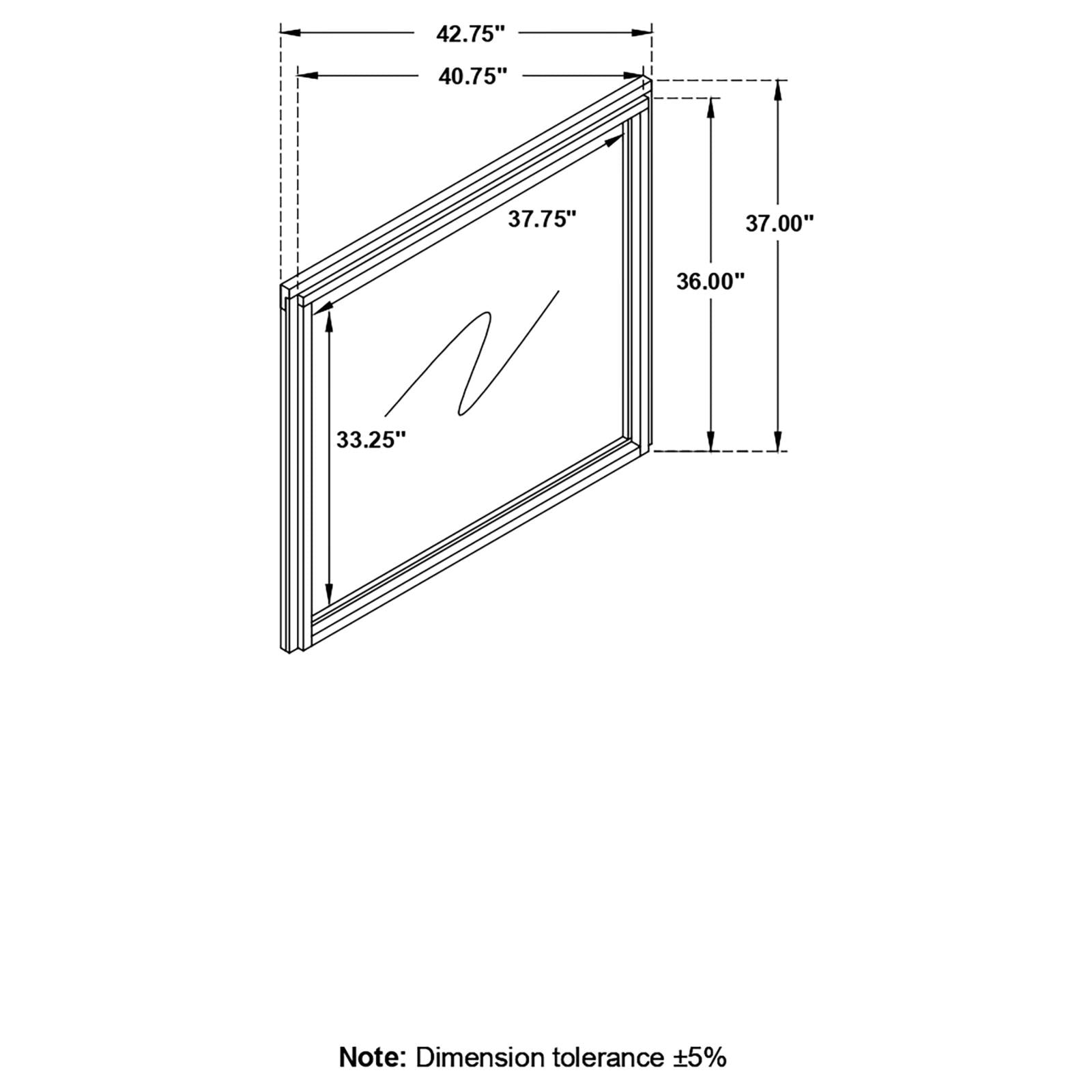 Baker Brown/Light Taupe Panel Bedroom Set - SET | 224461Q | 224462 | 224465 - Bien Home Furniture &amp; Electronics
