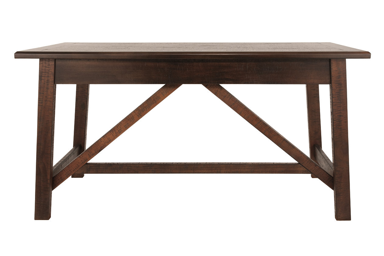 Baldridge Rustic Brown Home Office Desk - H675-44 - Bien Home Furniture & Electronics