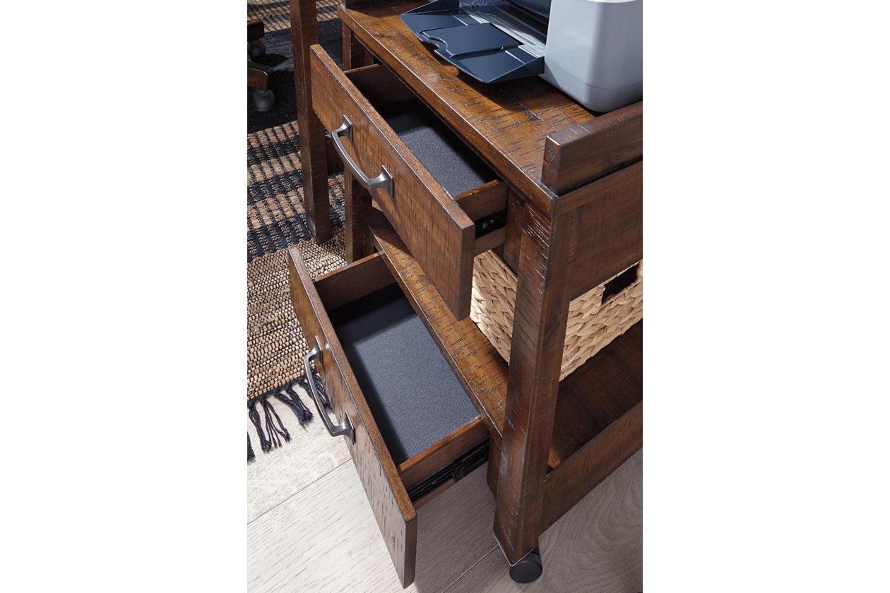 Baldridge Rustic Brown Printer Stand - H675-11 - Bien Home Furniture & Electronics