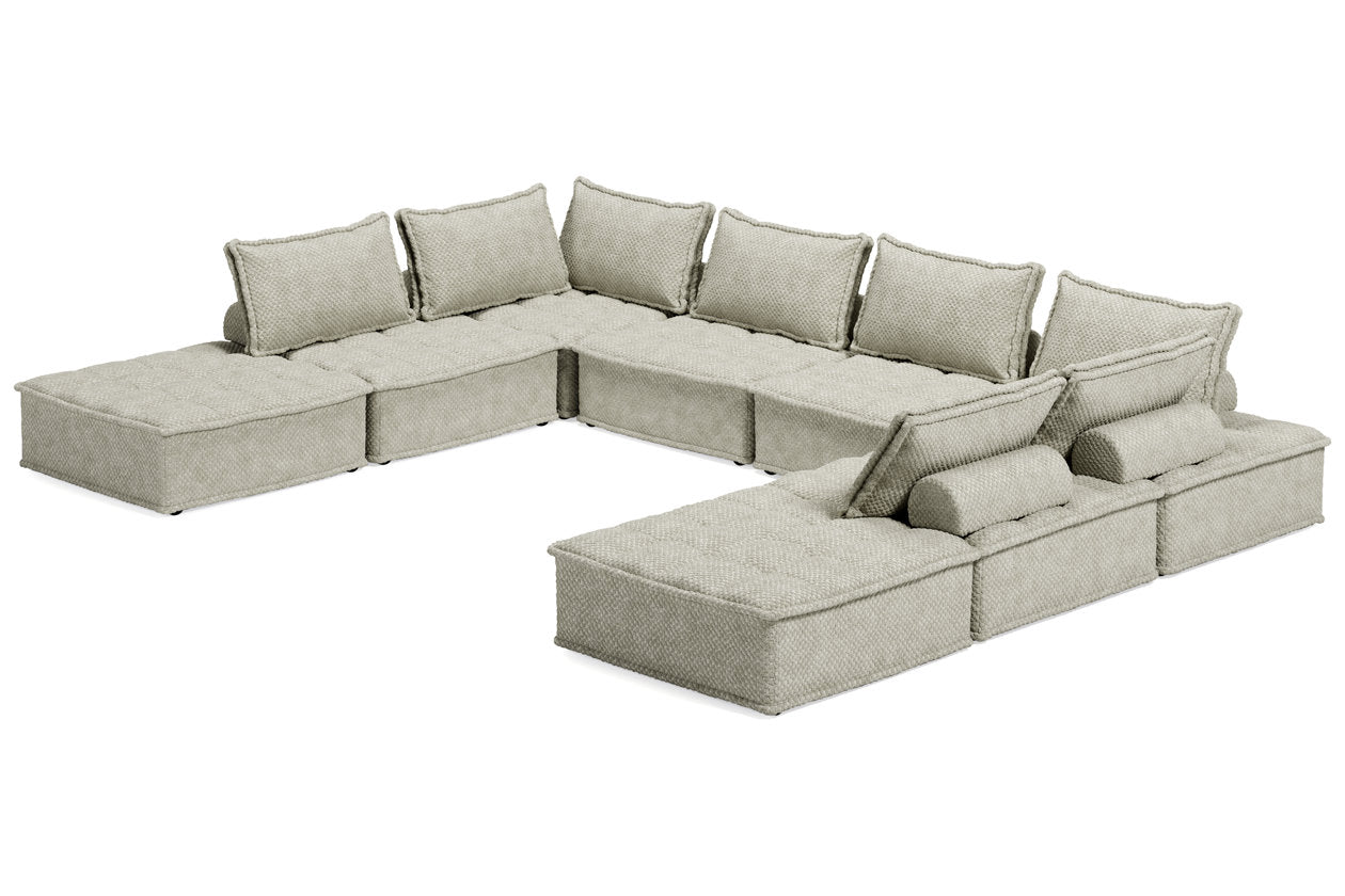 Bales Taupe 8-Piece Modular Seating - A3000244(8) - Bien Home Furniture & Electronics