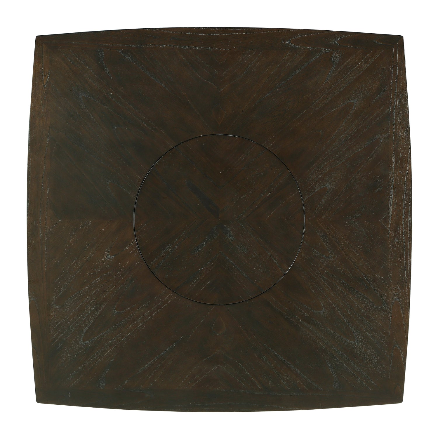 Balin Dark Brown Counter Height Table with Lazy Susan - 5716-36 - Bien Home Furniture & Electronics