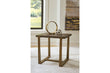 Balintmore Brown/Gold Finish End Table - T967-3 - Bien Home Furniture & Electronics