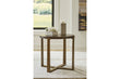Balintmore Brown/Gold Finish End Table - T967-6 - Bien Home Furniture & Electronics