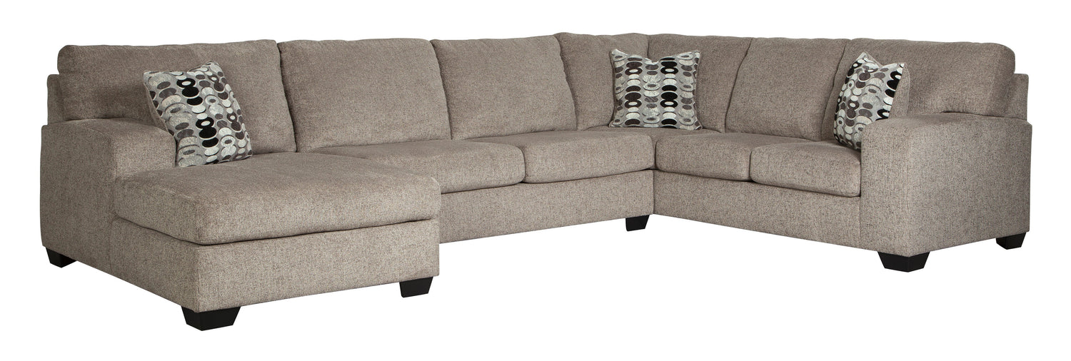 Ballinasloe Platinum LAF Sectional - SET | 8070216 | 8070234 | 8070267 | 8070208 | 8070225 - Bien Home Furniture & Electronics