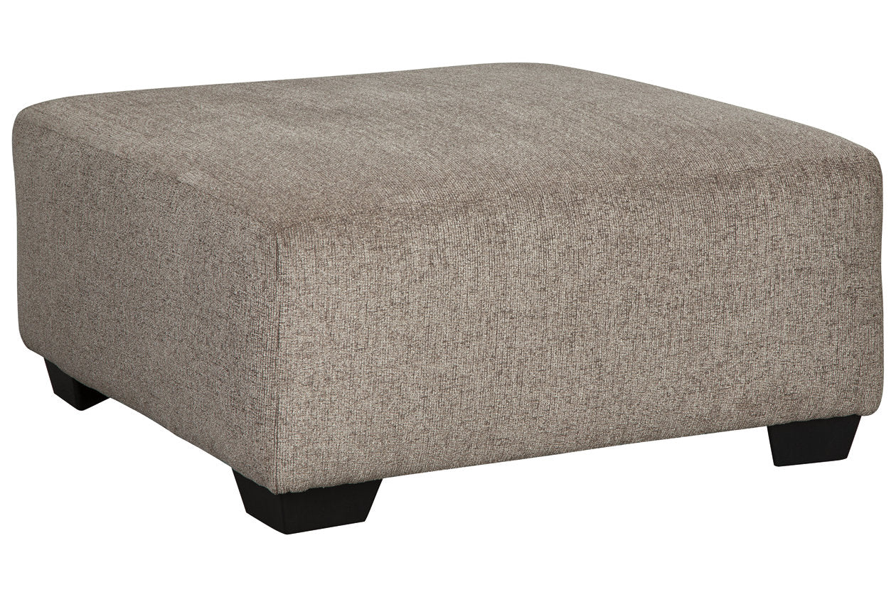 Ballinasloe Platinum Oversized Ottoman - 8070208 - Bien Home Furniture & Electronics