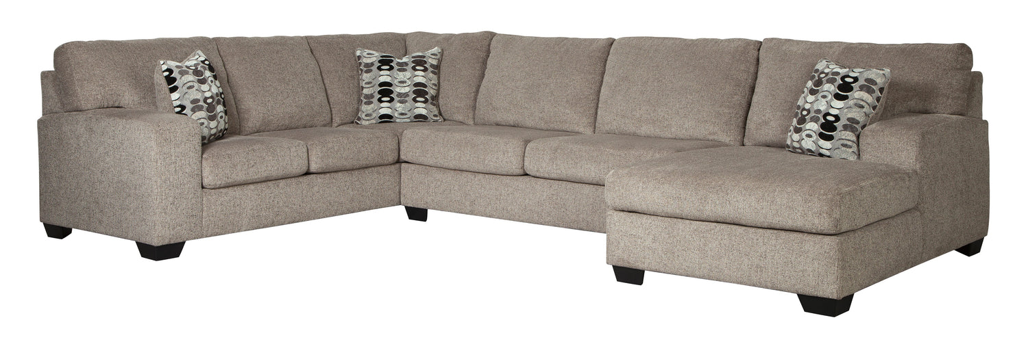 Ballinasloe Platinum RAF Sectional - SET | 8070217 | 8070234 | 8070266 | 8070208 - Bien Home Furniture & Electronics