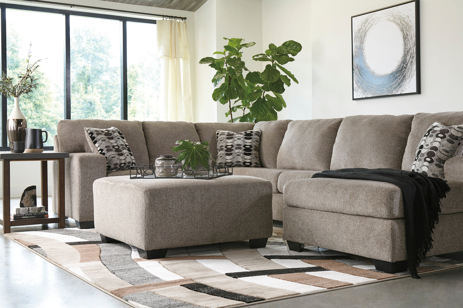 Ballinasloe Platinum RAF Sectional - SET | 8070217 | 8070234 | 8070266 | 8070208 - Bien Home Furniture & Electronics