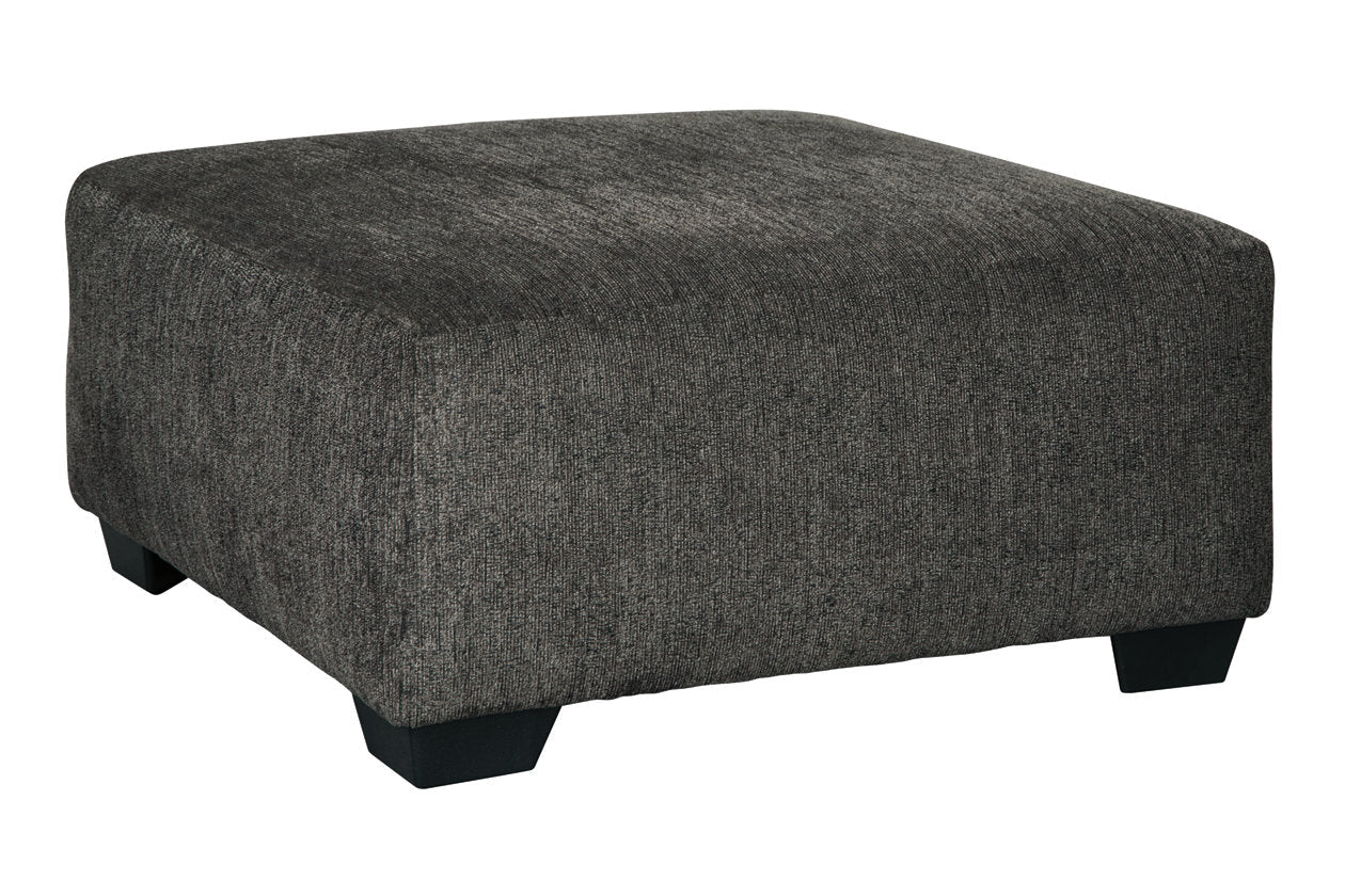 Ballinasloe Smoke Oversized Ottoman - 8070308 - Bien Home Furniture & Electronics