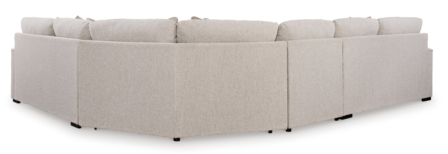 Ballyton Sand 4-Piece Sectional - SET | 2510255 | 2510256 | 2510277 | 2510246 - Bien Home Furniture & Electronics