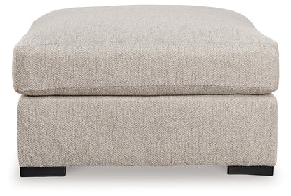 Ballyton Sand Oversized Accent Ottoman - 2510208 - Bien Home Furniture &amp; Electronics