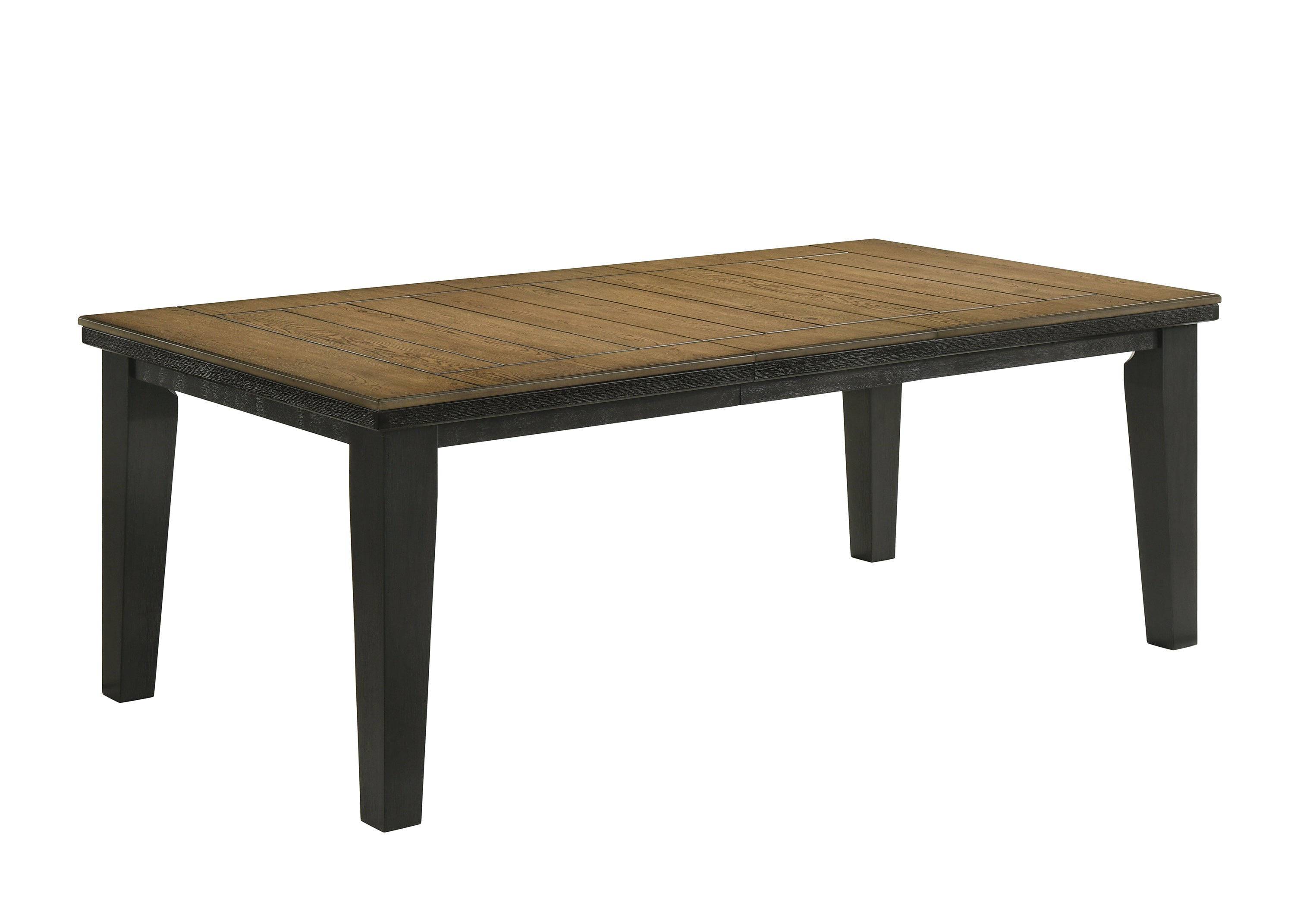 Bardstown Charcoal/Wheat Extendable Dining Set - SET | 2152WC-T-4282 | 2152WC-S(2) - Bien Home Furniture & Electronics