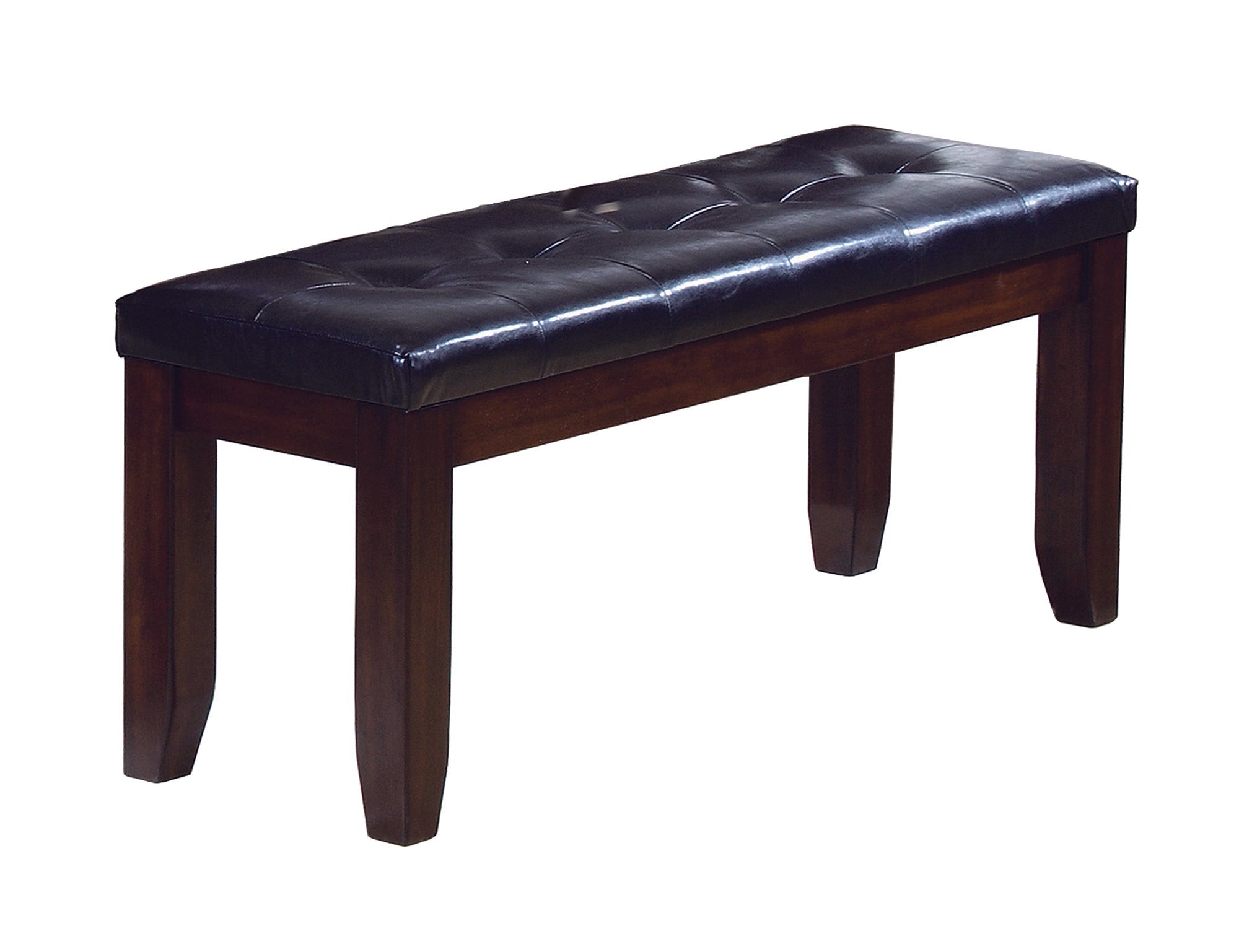 Bardstown Cherry Brown Extendable Dining Set - SET | 2152T-4282 | 2152S(2) | 2152-BENCH - Bien Home Furniture & Electronics