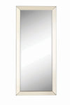 Barnett Silver Rectangular Floor Mirror - 901813 - Bien Home Furniture & Electronics