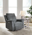 Barnsana Gravel Power Recliner - 3320298 - Bien Home Furniture & Electronics