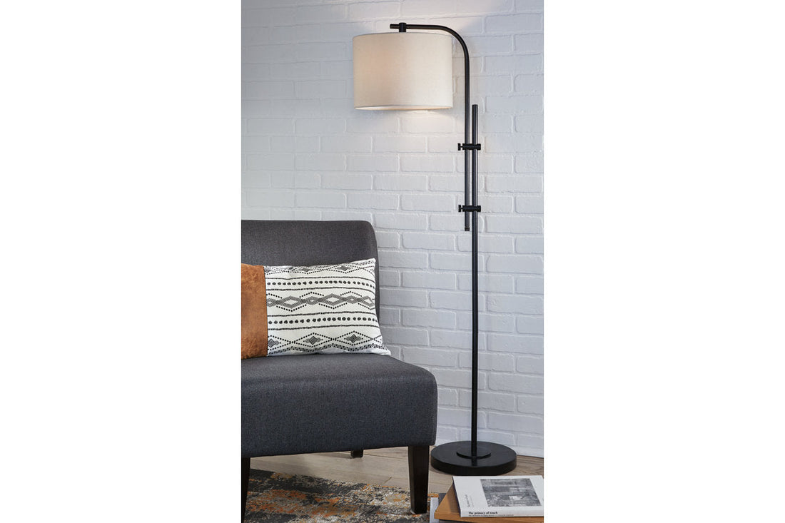 Baronvale Black Floor Lamp - L206041 - Bien Home Furniture &amp; Electronics
