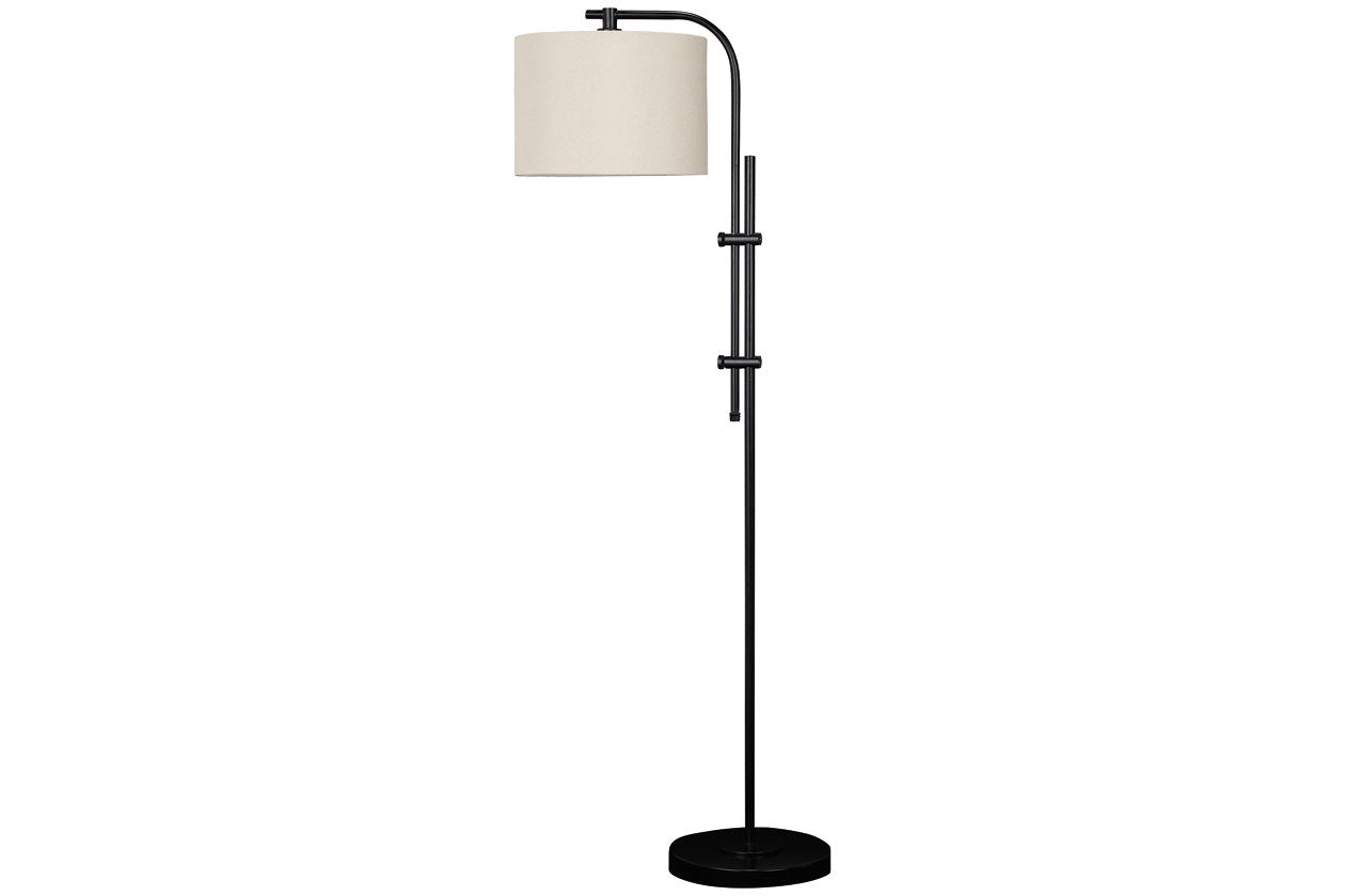 Baronvale Black Floor Lamp - L206041 - Bien Home Furniture & Electronics