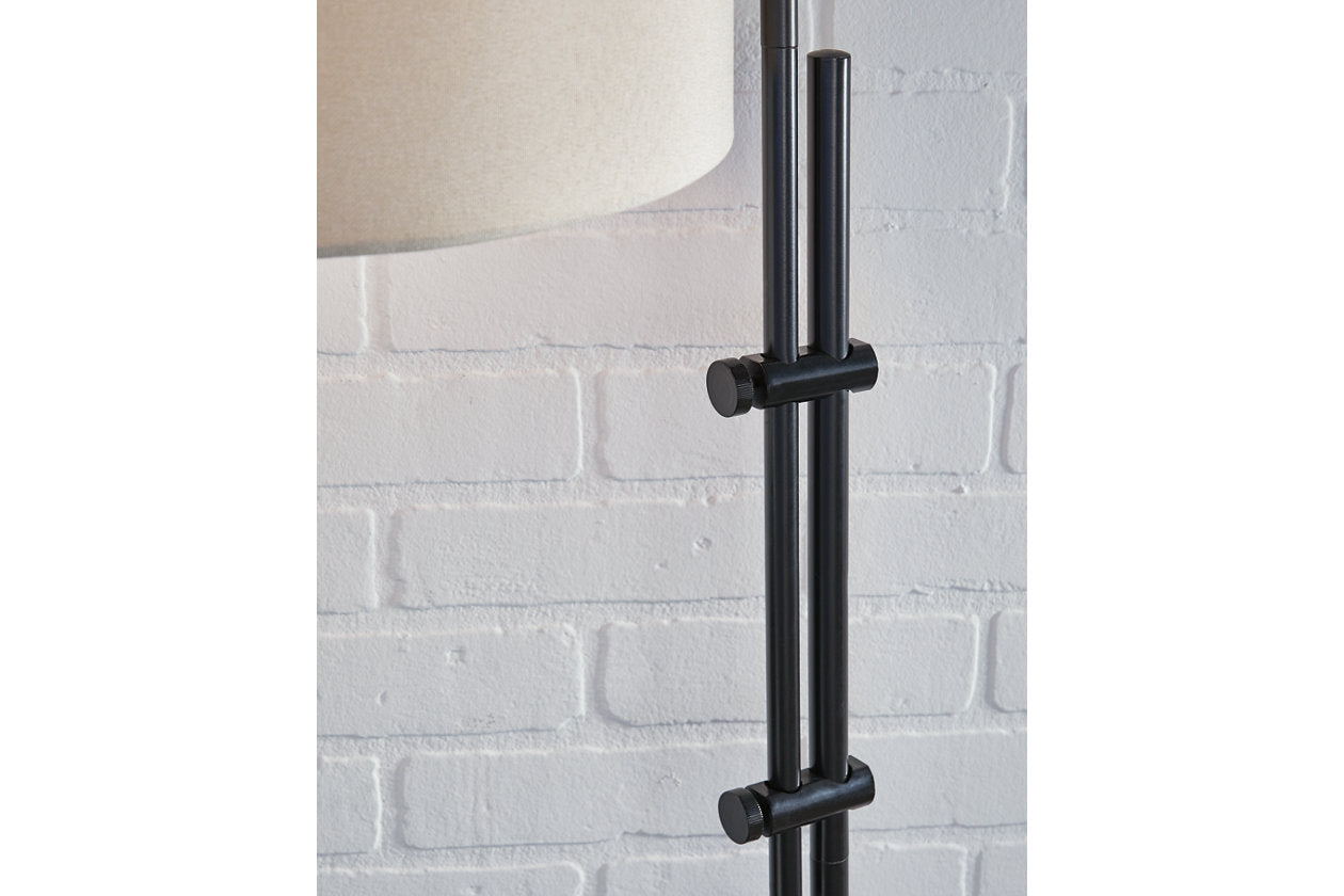 Baronvale Black Floor Lamp - L206041 - Bien Home Furniture & Electronics