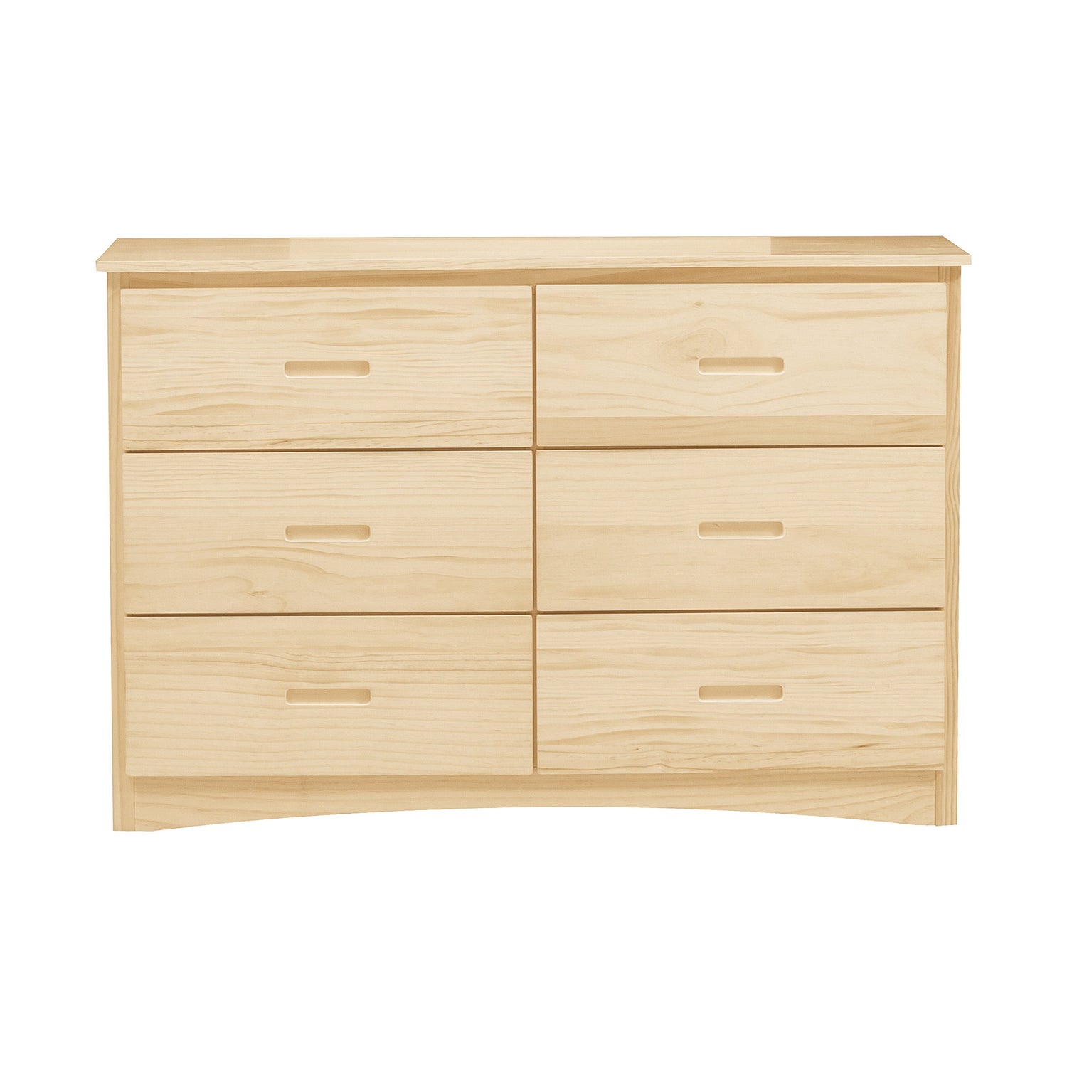 Bartly Pine Dresser - B2043-5 - Bien Home Furniture & Electronics