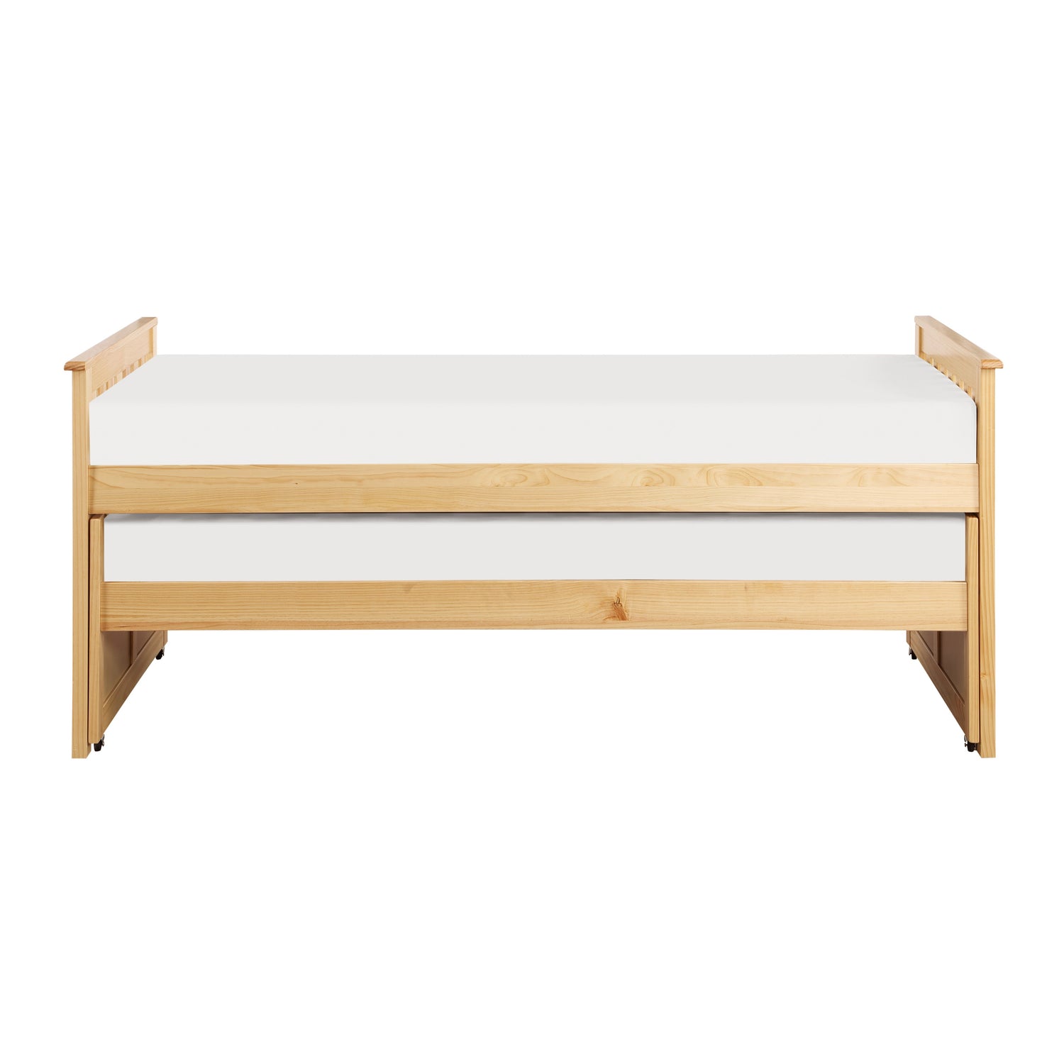 Bartly Pine Twin/Twin Bed - SET | B2043RT-1 | B2043RT-2 | B2043RT-SL - Bien Home Furniture & Electronics