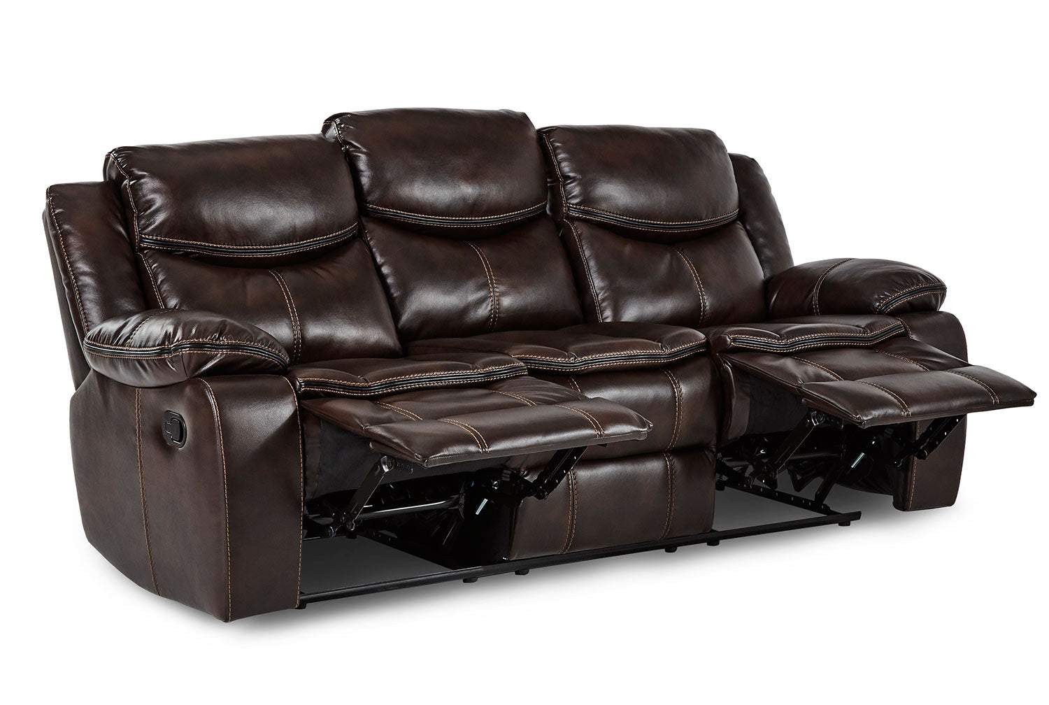 Bastrop Brown Reclining Living Room Set - SET | 8230BRW-2 | 8230BRW-3 - Bien Home Furniture & Electronics