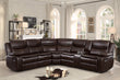 Bastrop Brown Reclining Sectional - SET | 8230BRW-2L | 8230BRW-2RCN | 8230BRW-CR - Bien Home Furniture & Electronics