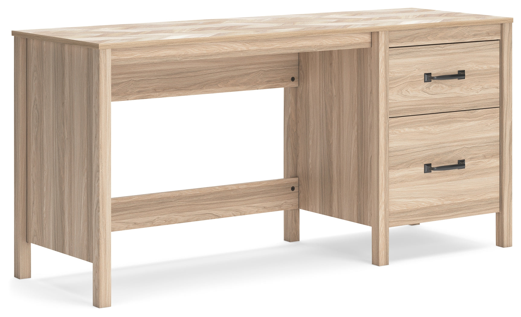 Battelle Tan 60" Home Office Desk - H3929-134 - Bien Home Furniture & Electronics