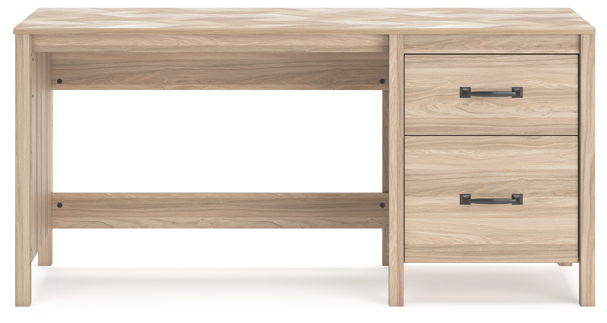 Battelle Tan 60" Home Office Desk - H3929-134 - Bien Home Furniture & Electronics