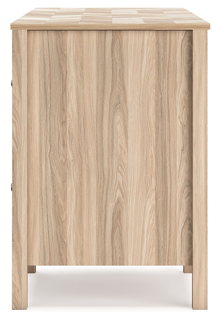 Battelle Tan 60" Home Office Desk - H3929-134 - Bien Home Furniture & Electronics