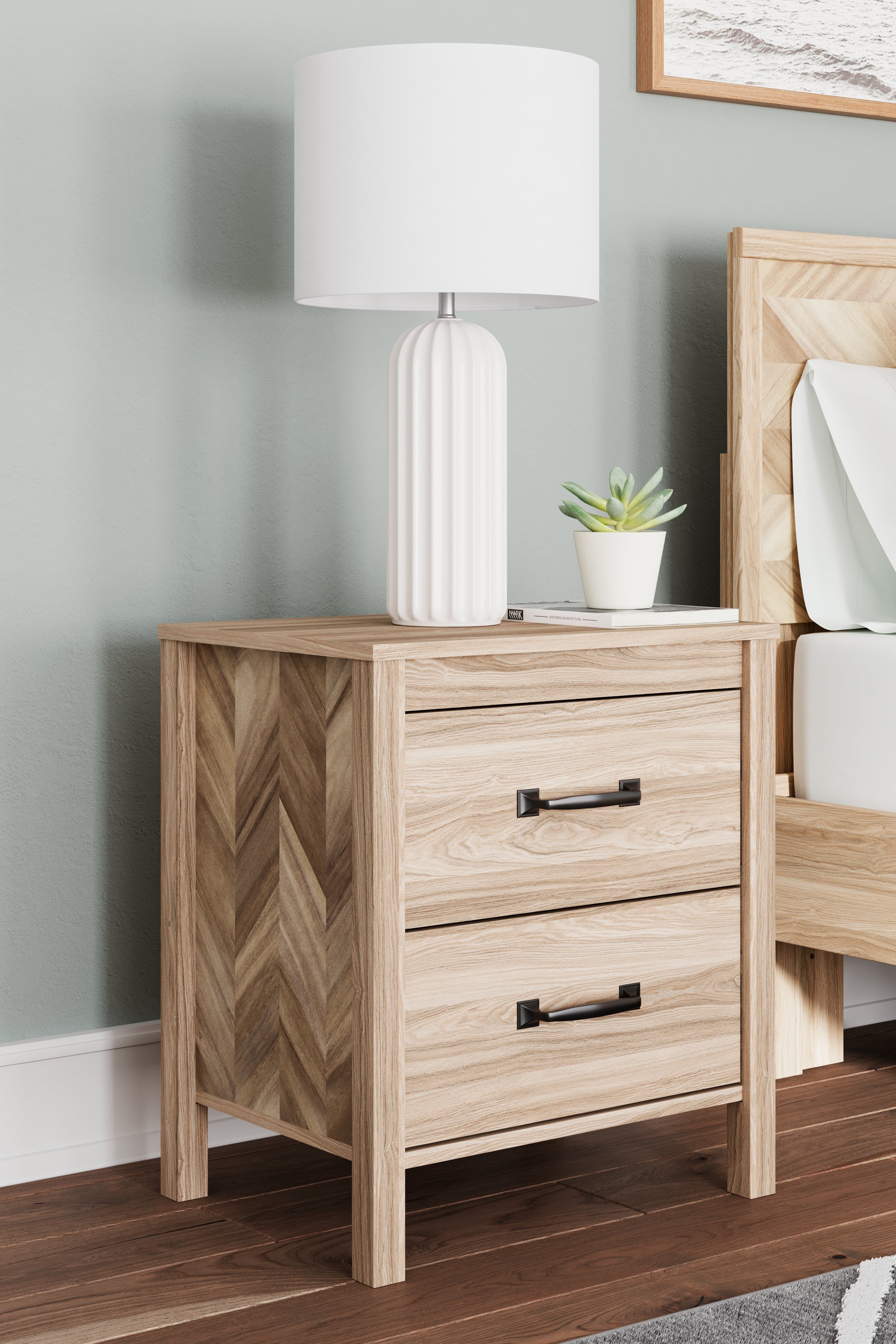 Battelle Tan Nightstand - EB3929-292 - Bien Home Furniture & Electronics